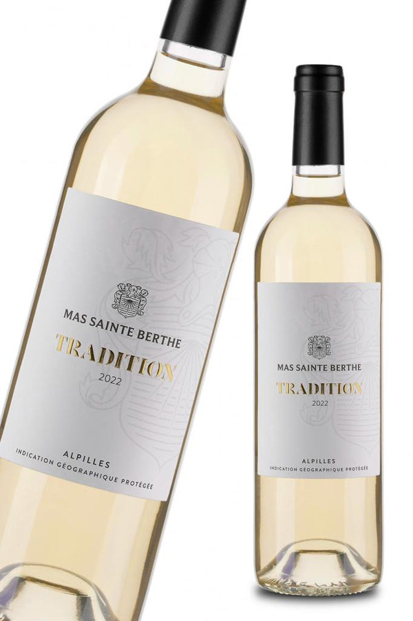 Vin blanc "tradition" - cuvée 2022 - Vin IGP Alpilles
